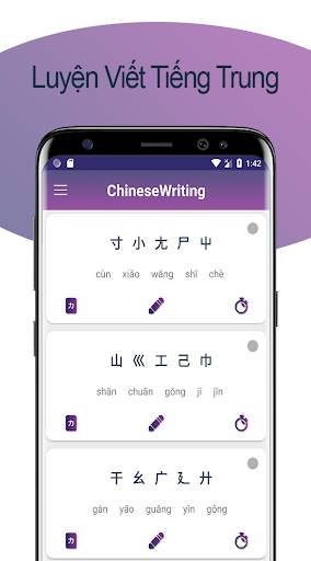 Luyện Viết Tiếng Trung - Awabe screenshot 1