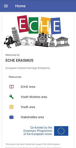 ECHE - European Cultural Heritage Entrepreneurship screenshot 1