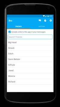Bro to Bro Messenger screenshot 1
