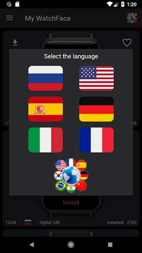 My WatchFace [Free] for Amazfit Bip screenshot 3