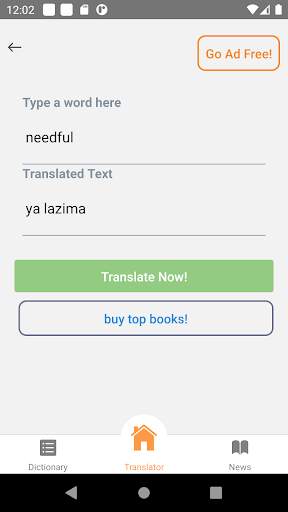 Lingala English Translator screenshot 2