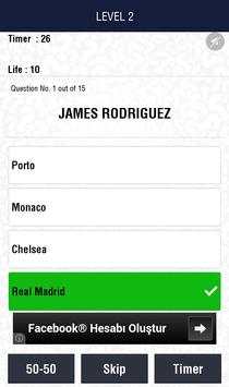 Indovina il calciatore screenshot 1