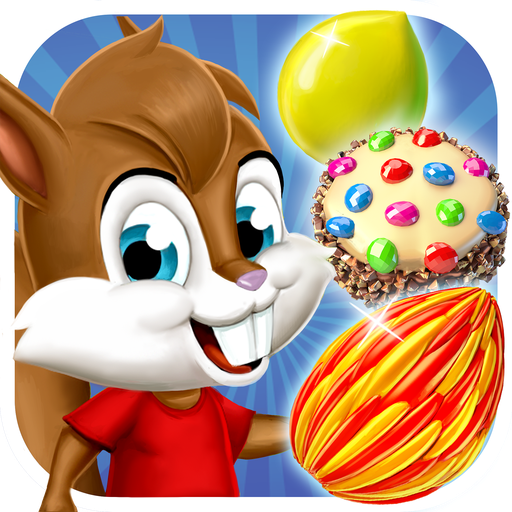 Nut Crunch - Free Match 3 Puzzle Adventure icon