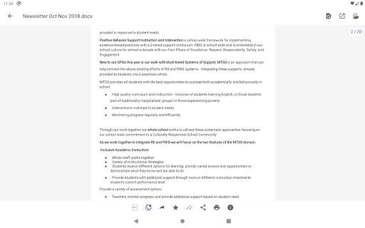 오피스 리더 - PDF, 워드, 엑셀, 파워포인트 뷰어 screenshot 8