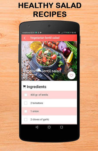 Salad recipes free. Low carb, easy & healthy food. screenshot 3
