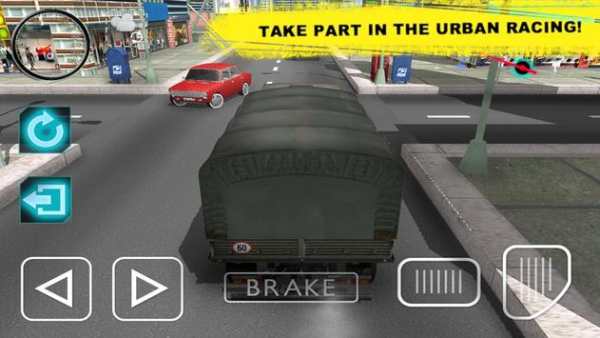 Driving in Kamaz Russian Army screenshot 1