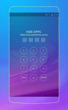 Theme For Vivo Y21L Purple Style Wallpaper screenshot 3