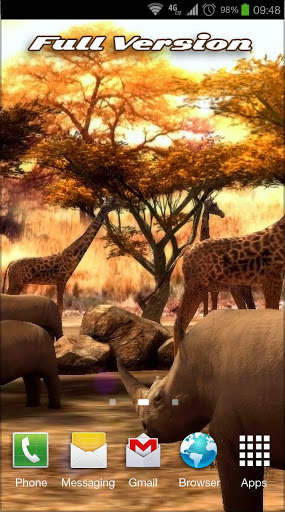 Africa 3D Free Live Wallpaper screenshot 4