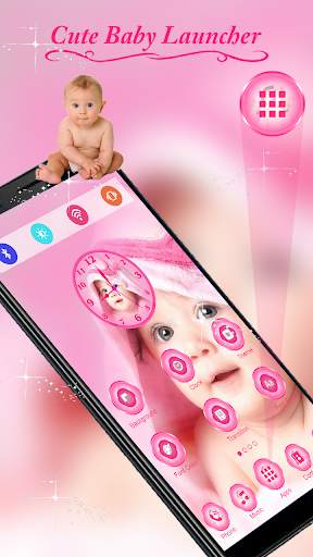 Cute Baby Launcher screenshot 2