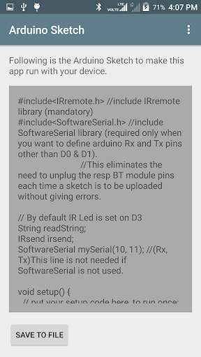 Remote Control (needs Arduino & Bluetooth module) скриншот 7