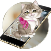 Cute Kitty Cat 2D Theme icon