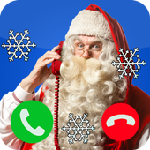 Fake Call From Santa Prank Clause icon