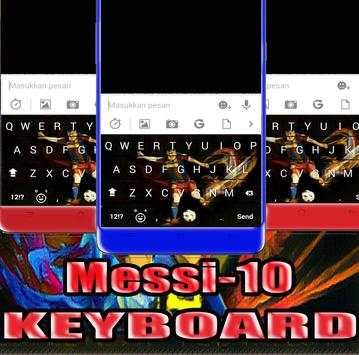 Messi-10 Keyboard Themes 1 تصوير الشاشة