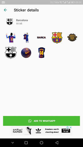 Football Sticker for Whatsapp screenshot 2
