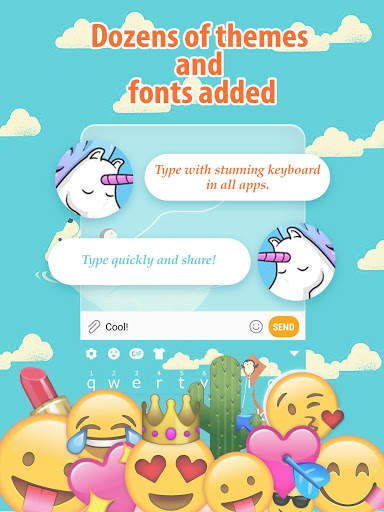 Cute Animal Free Keyboard Theme screenshot 2