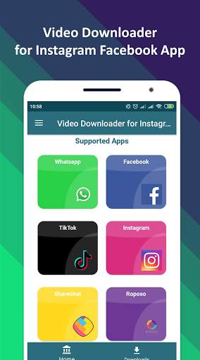 Video Downloader for Instagram Facebook IG FB App screenshot 2