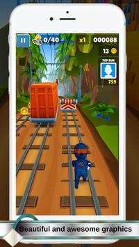 Ninja Subway Surfers Rio 2016 screenshot 2