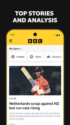 BBC Sport - News & Live Scores screenshot 3