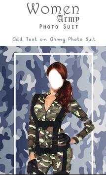 Wooman Army Photo Suit screenshot 4