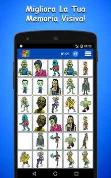 Gioco di Memoria Con Zombie screenshot 2