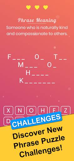 Phrase Puzzle Challenge- Proverbs, Idioms, Phrases screenshot 6