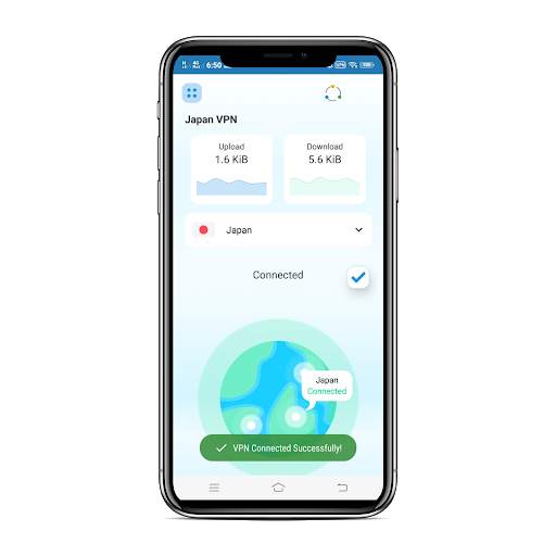 Japan VPN - Free VPN Proxy & Secure Wi-Fi Unblock screenshot 1