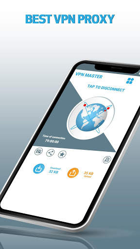Best VPN Proxy – VPN Free & Unlimited – VPN Master screenshot 1
