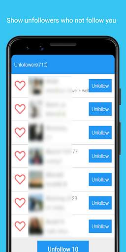 Unfollow and Follow users for instagram screenshot 2