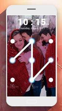 Couple Photo Lock Screen скриншот 4