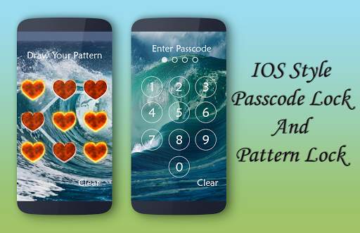 Water Wave Lock Screen screenshot 4