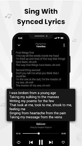 Music Player & MP3 Player screenshot 2