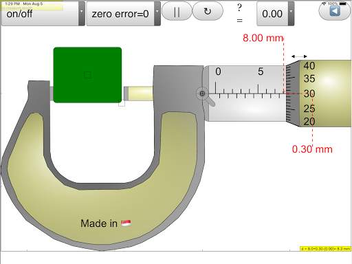 Micrometer Simulator screenshot 10