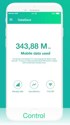 Mobile Data Saving 3G/4G/5G & Wifi Optimize screenshot 1