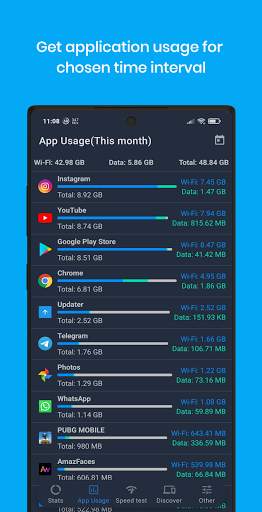 Speed Indicator - Internet Speed - Monitor Network screenshot 3