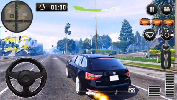 Driving Skoda Car Simulator screenshot 1
