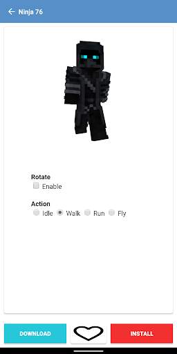 Ninja Skins for Minecraft PE screenshot 8