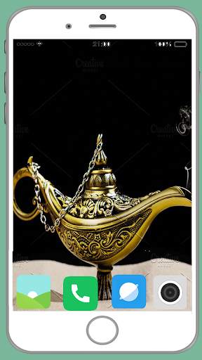 Magic Genie Lamp Full HD Wallpaper screenshot 9