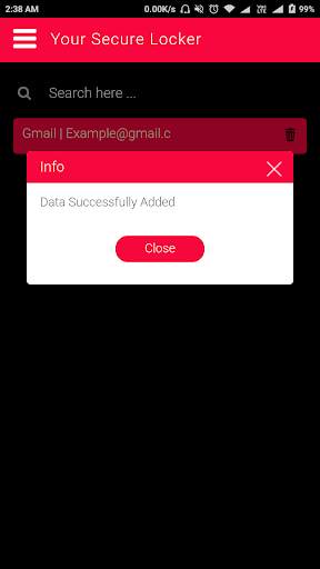 Password Locker App screenshot 7