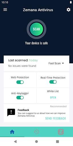 Zemana Antivirus 2021: Anti-Malware & Web Security screenshot 1