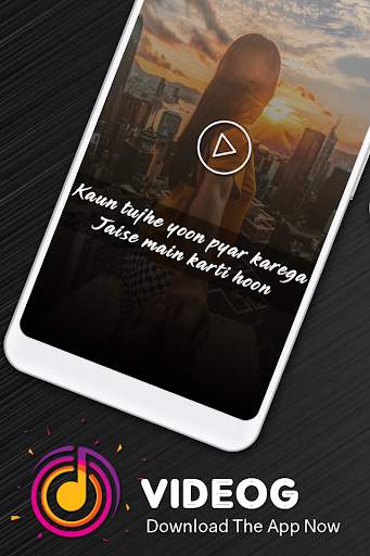 VIDEOG - Lyrics Video Status Maker & Downloader screenshot 1
