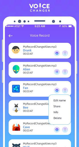 Voice Changer - Funny Voice Effect screenshot 6