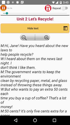 Oxford English Listening screenshot 7
