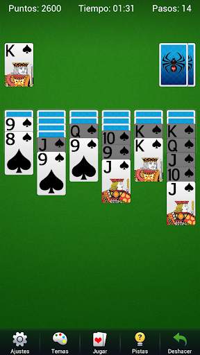 Araña Lite - Nuevo juego de cartas Solitario screenshot 3