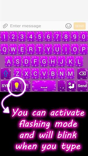Flashing Keyboard - 8 Themes screenshot 4