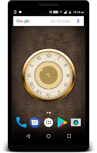 Golden Clock Live Wallpaper screenshot 4