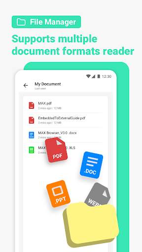 Max Browser-Private & Security screenshot 4