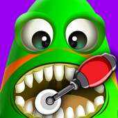 Crazy Alien Dentist logo