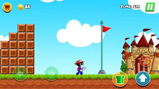 Mr Stick's World : Super Stick Adventure screenshot 1