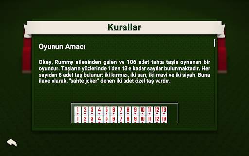 Okey - Çevrimiçi ve Çevrimdışı Ücretsiz Oyun screenshot 10