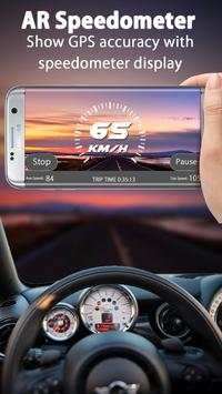 AR GPS Speedometer App AR Speedometer With Map screenshot 2